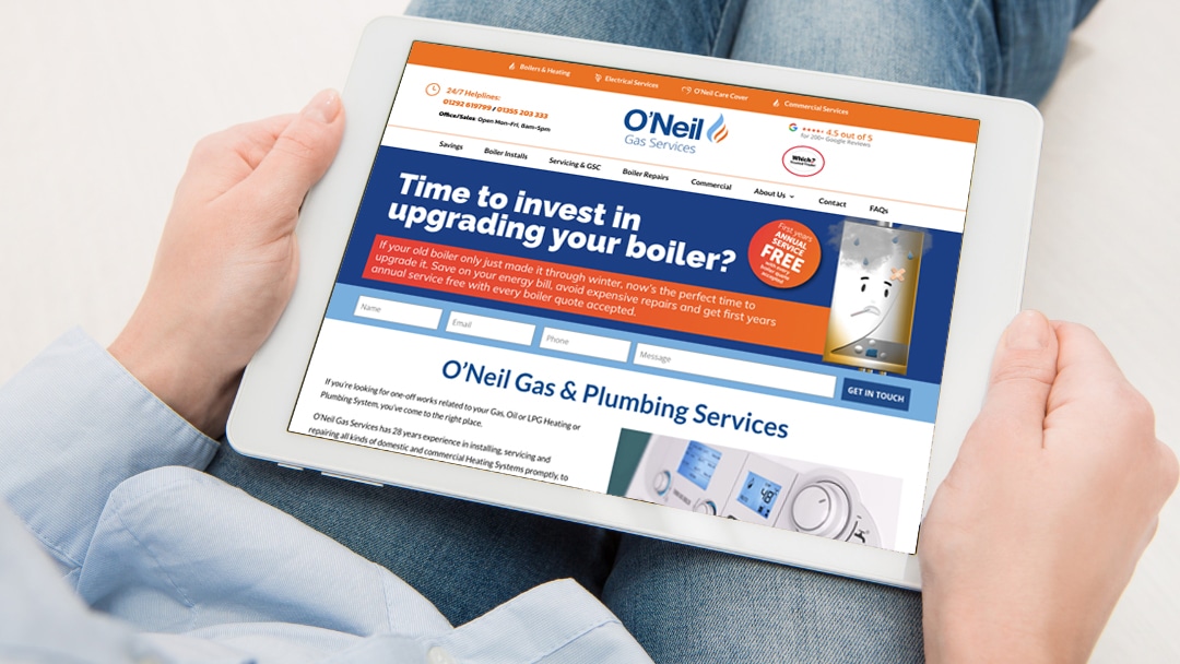 O'Neil Gas website