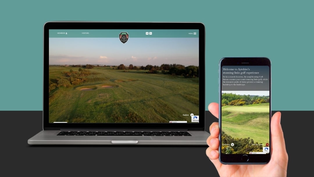 Irvine Golf Club Website Workspace Designs website