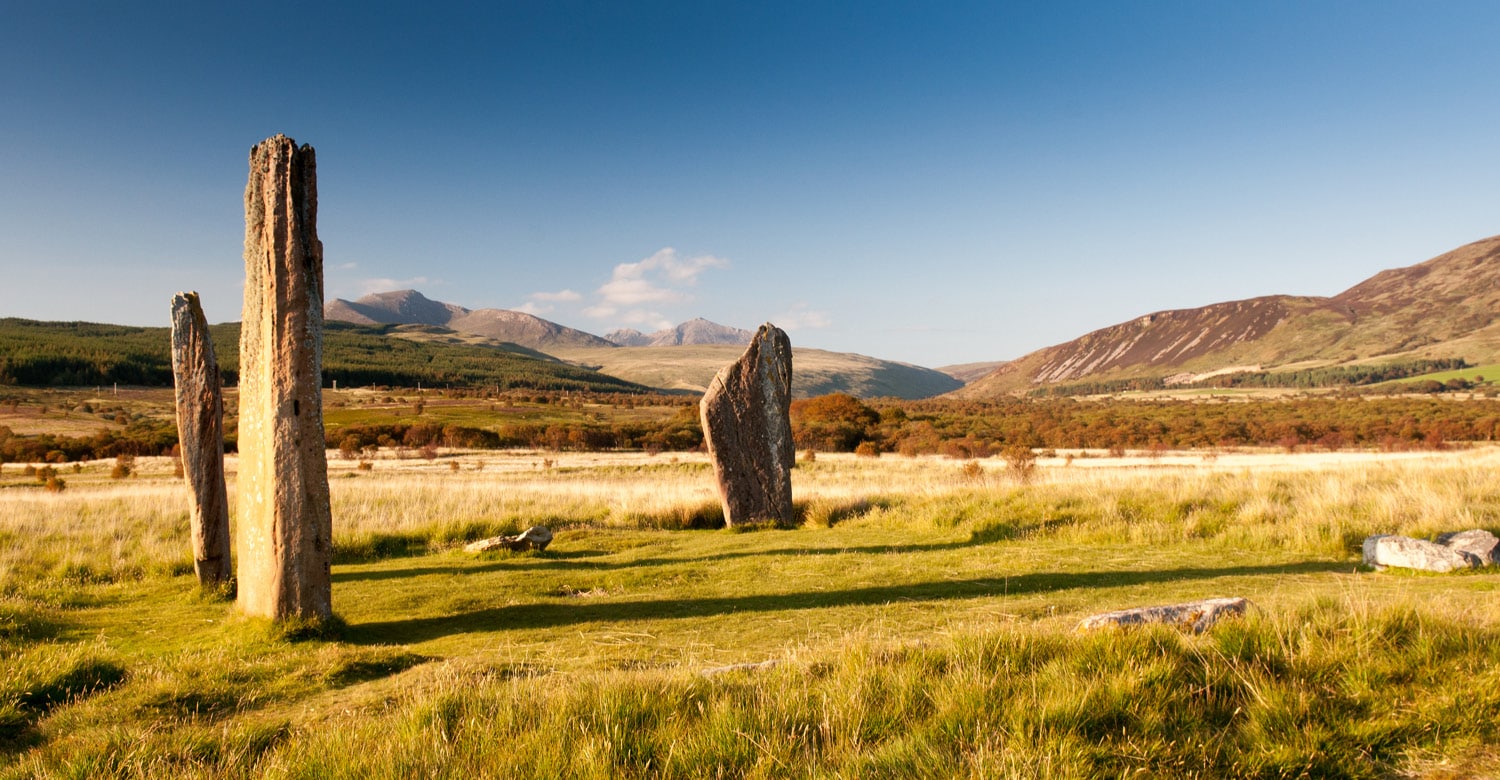 A view from Arran on a sunny day